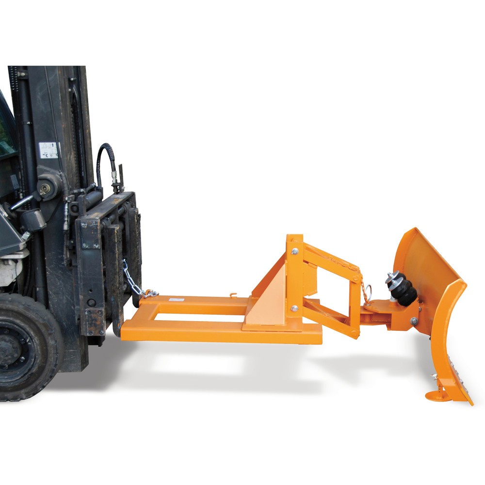 Illustration du produit: Bauer® Pelle chasse-neige pour chariot élévateur avec lame en caoutchouc, largeur du tablier 1 500 mm