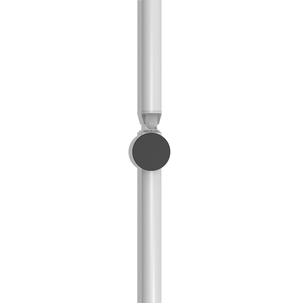 Numéro de l'image du produit 10: dancop Poteau d’extrémité de porte battante pour garde-corps de sécurité « Delta », Ø 110 mm, hauteur 1 200 mm