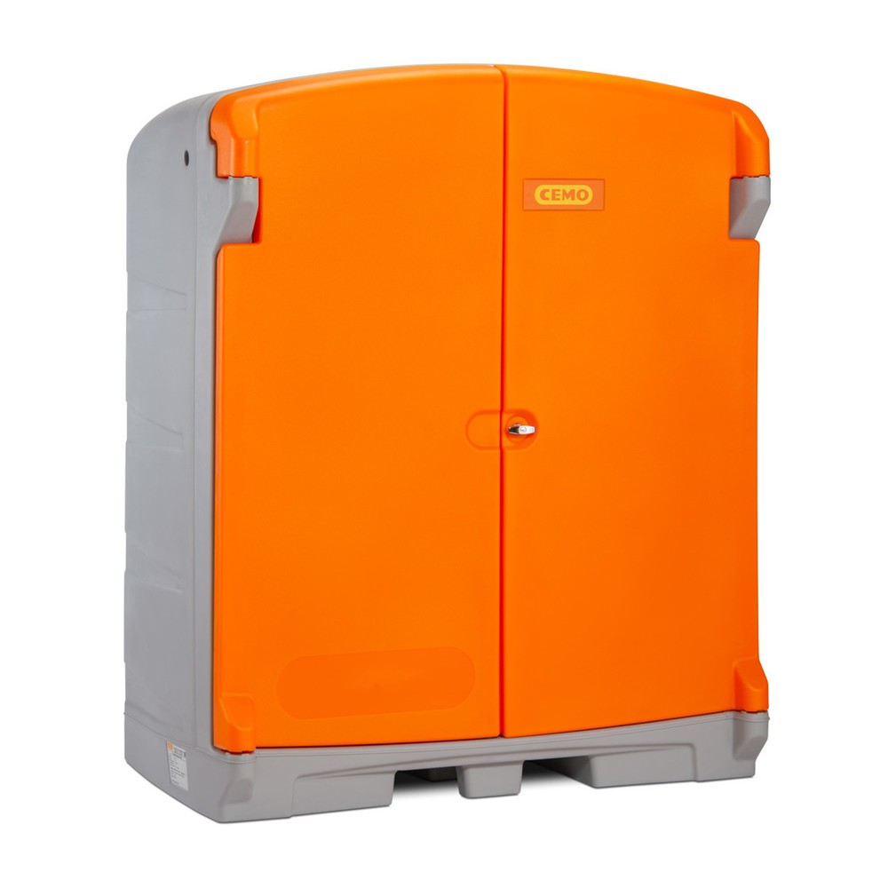 Illustration du produit: Dépôt à matières dangereuses en PE CEMO 220/2, 2x 200 l, contenance 220 l