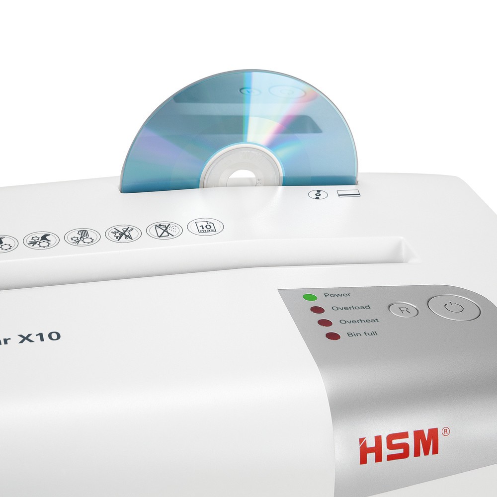 Numéro de l'image du produit 5: Destructeur de documents HSM shredstar X10, coupe croisée en particules 4,5 x 30 mm