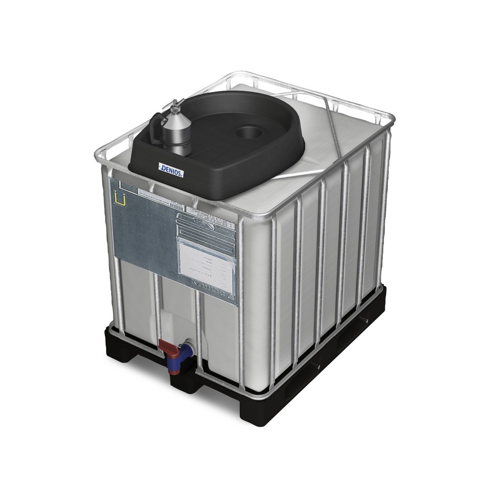 Numéro de l'image du produit 3: Entonnoir pour IBC, H x l x p 200 x 690 x 820 mm, volume 30 l