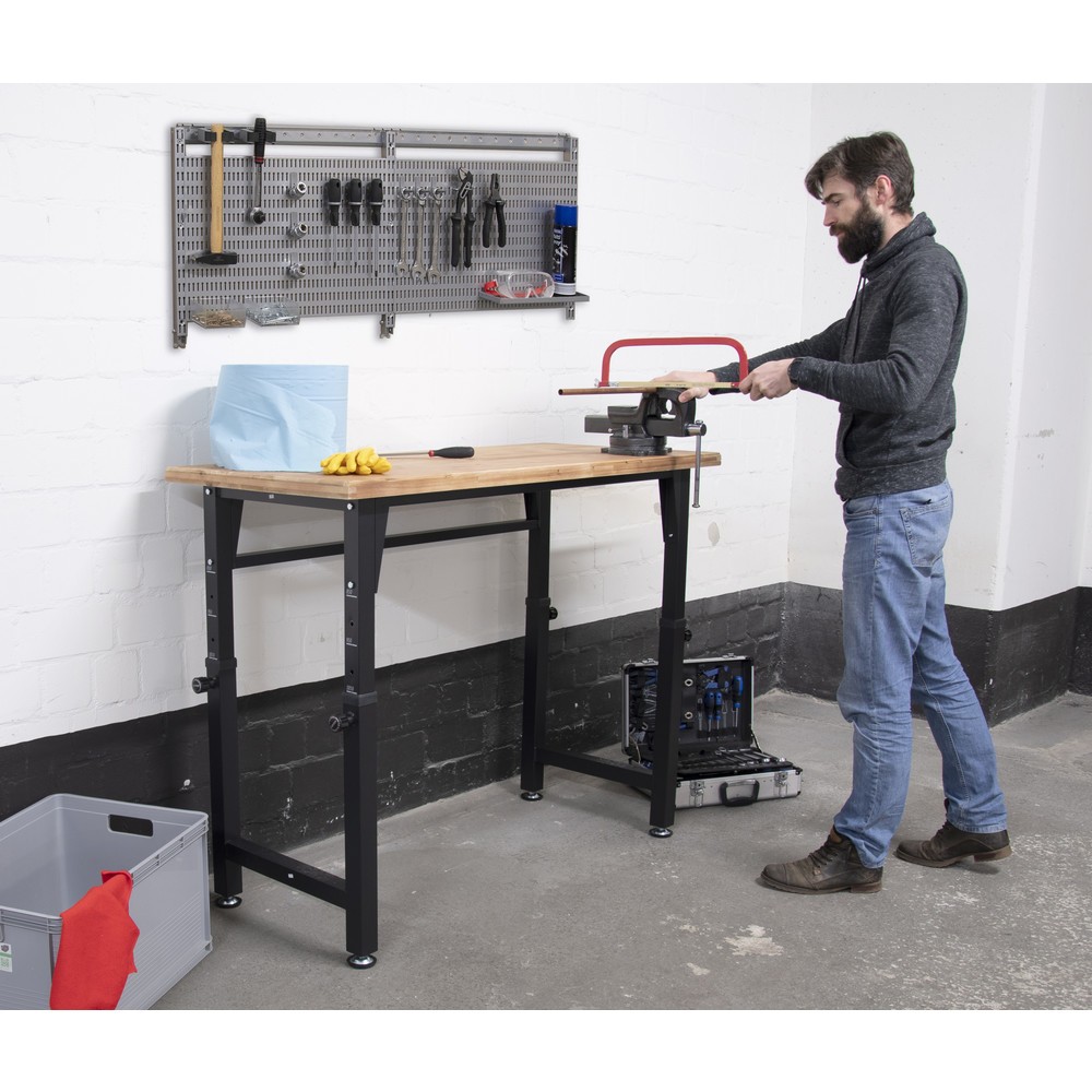 Numéro de l'image du produit 6: HEMMDAL Établi, réglable en hauteur, capacité de charge 200 kg