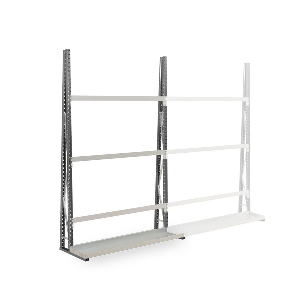 Illustration du produit: ManOrga Rayonnage vertical, bilatéral, TA, H x l x P 2 500 x 1 500 x 680 mm