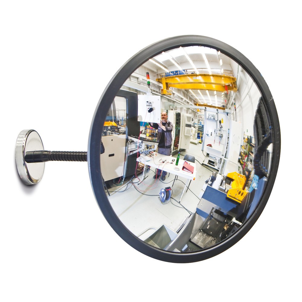 Illustration du produit: Miroir grand angle DETEKTIV, support magnétique, Ø 300 mm