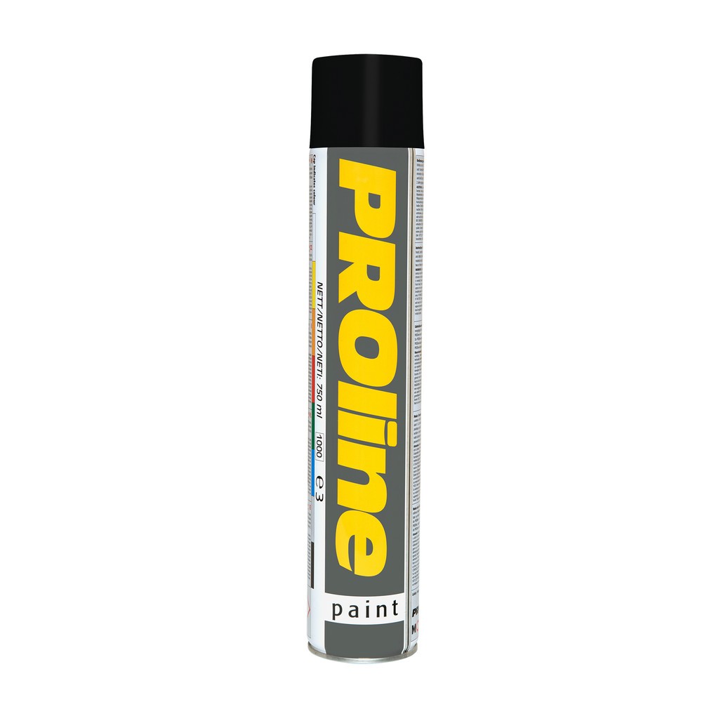 Illustration du produit: Peinture de marquage PROline-paint MORAVIA 0,75 l, 1 pièce, noir