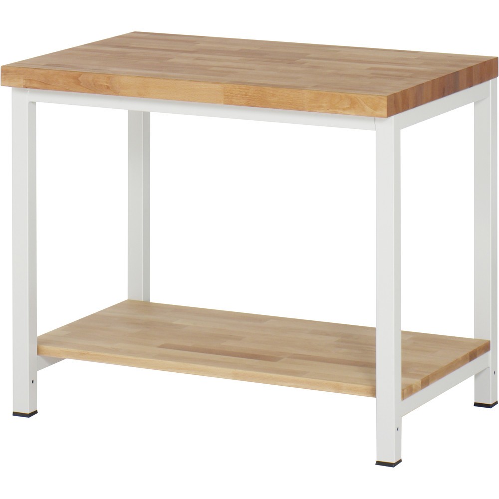 Illustration du produit: RAU Établi série 8000, HxlxP 840-1 040 x 1 000 x 700 mm, tablette inférieure
