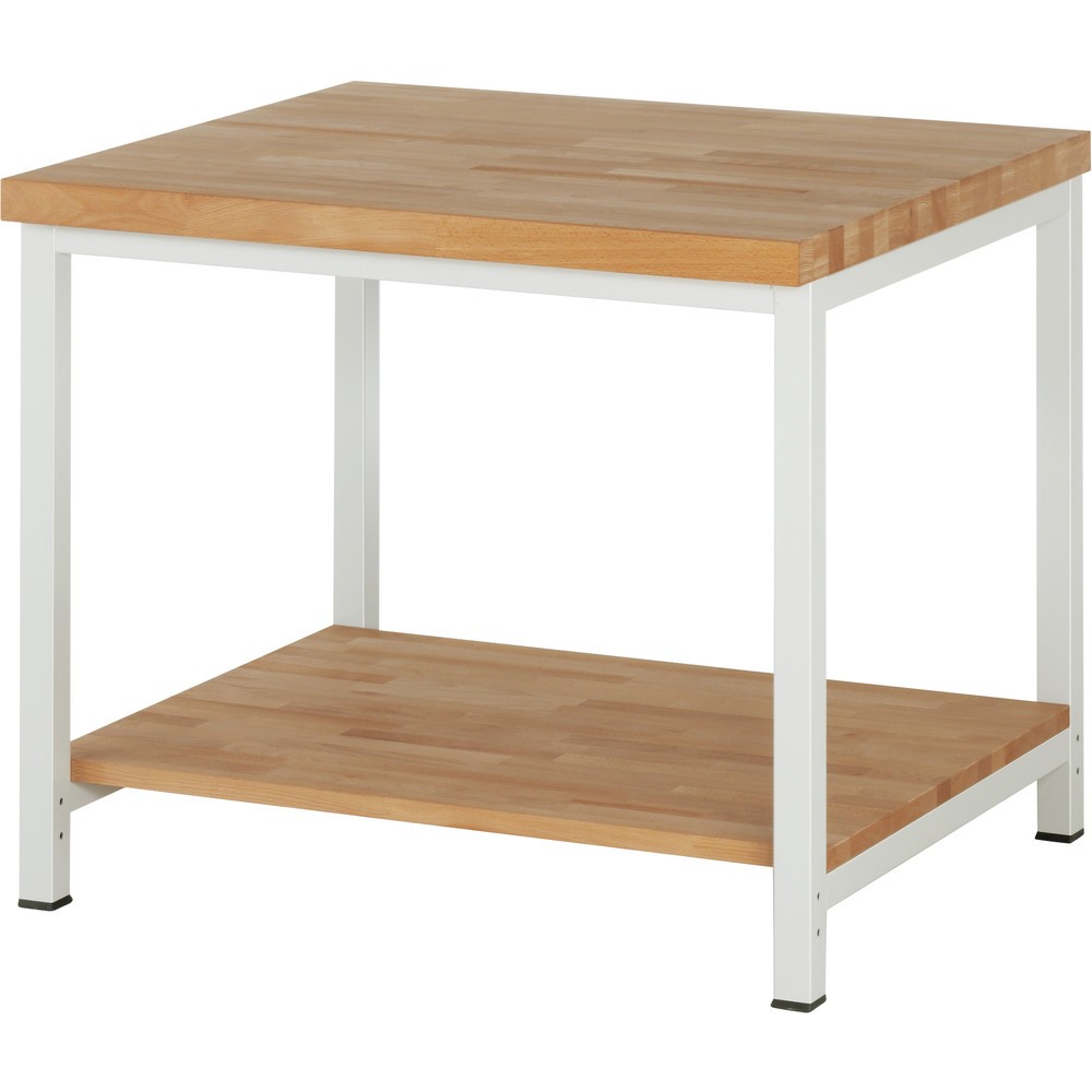 Illustration du produit: RAU Établi série 8000, HxlxP 840-1 040 x 1 000 x 900 mm, tablette inférieure
