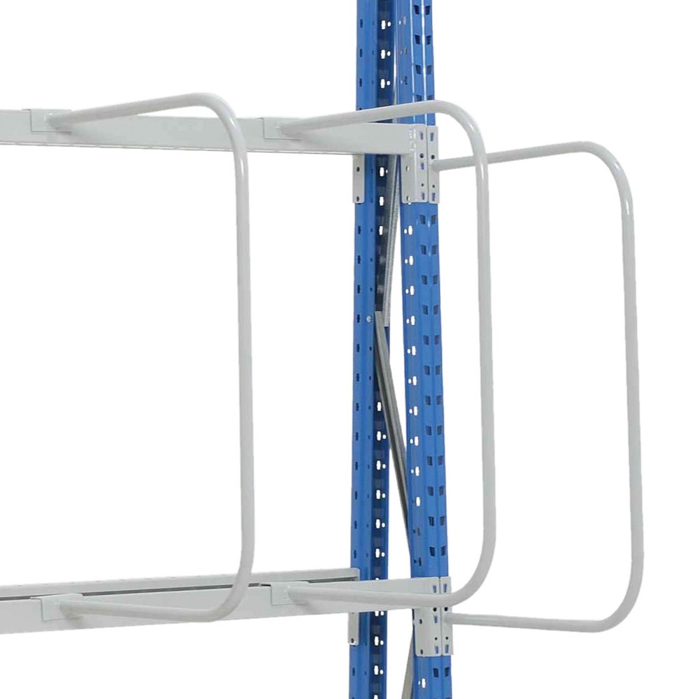Illustration du produit: Arceau vertical de séparation pour rayonnage vertical ManOrga, extrémité droite